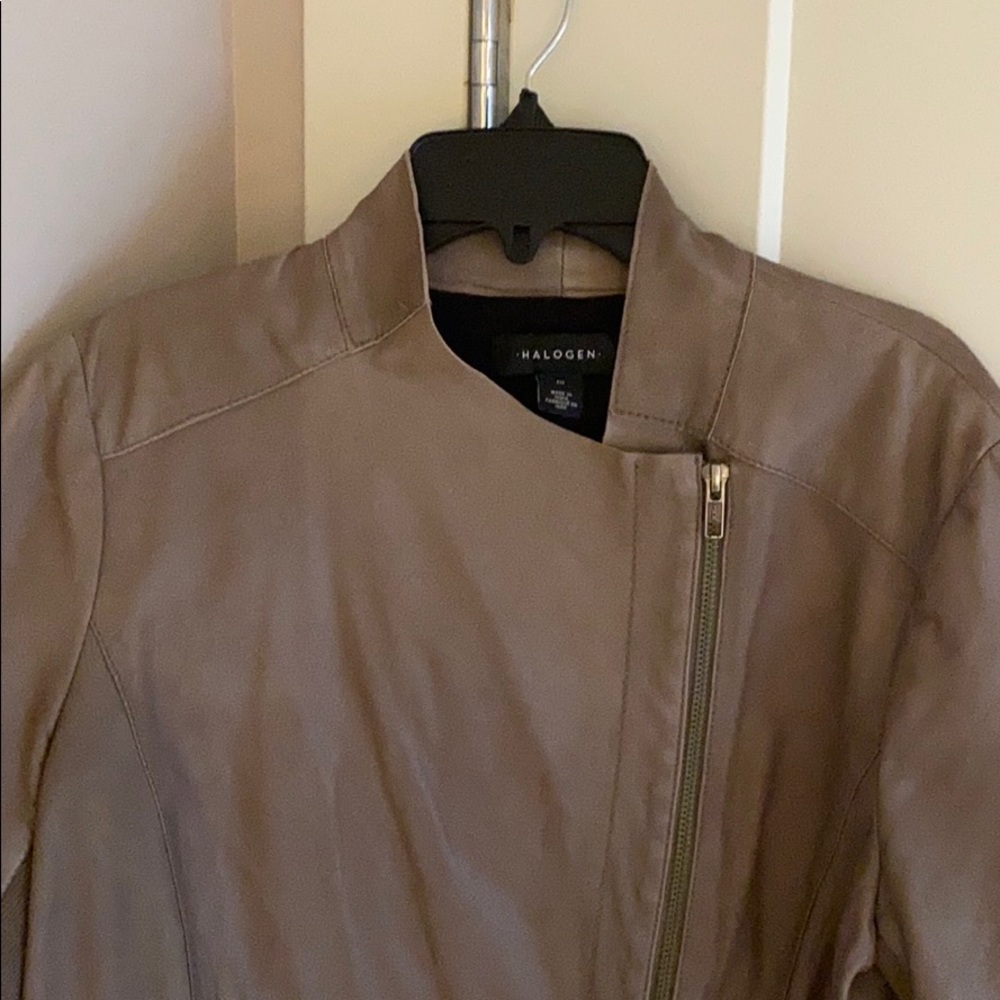 Halogen Leather Jacket - image 1